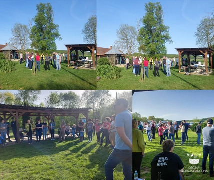 Terensko druženje pri Ivanjševski slatini - v okviru projekta deProfundis 1